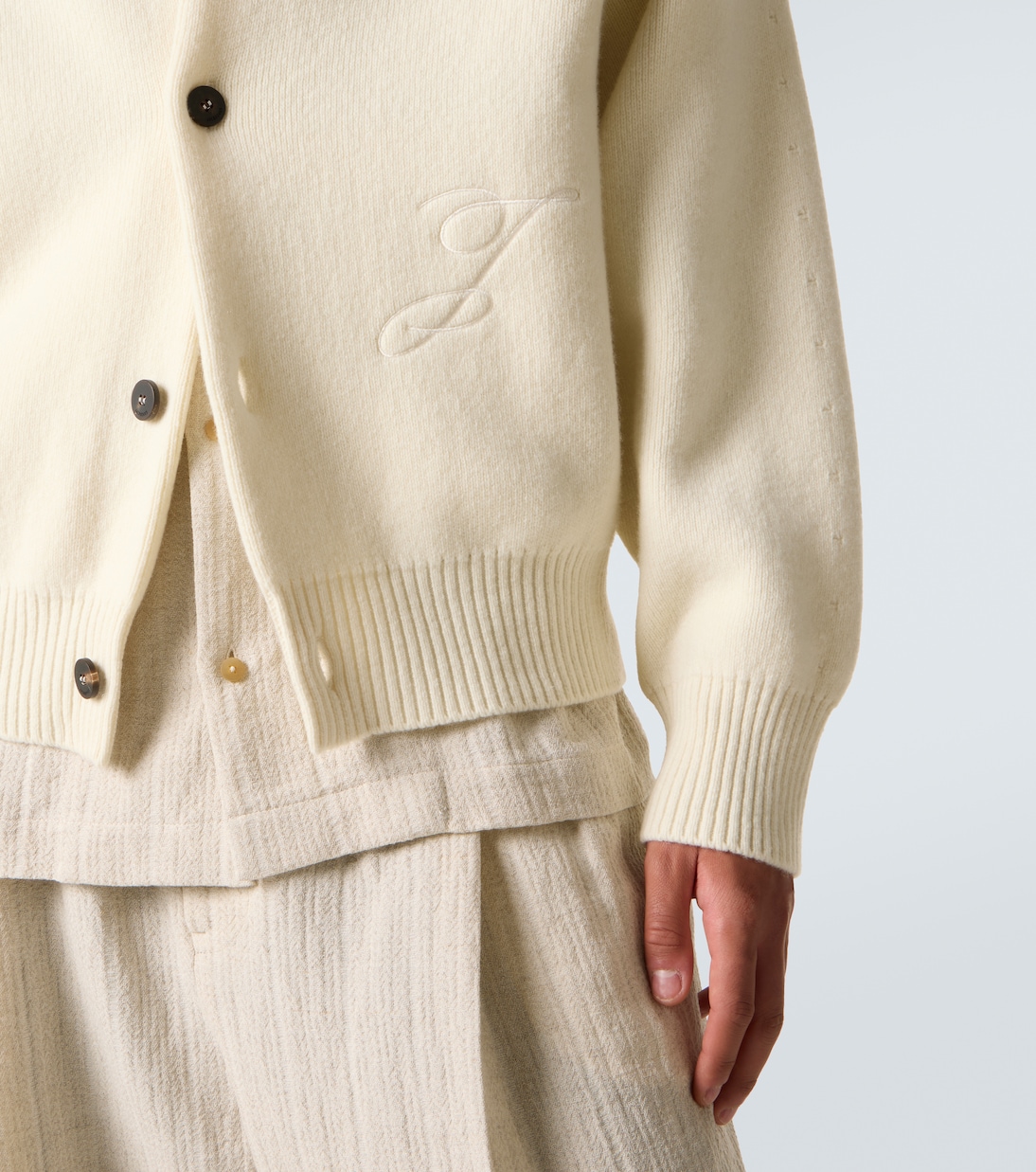 Pallone wool and cashmere cardigan | Jacquemus