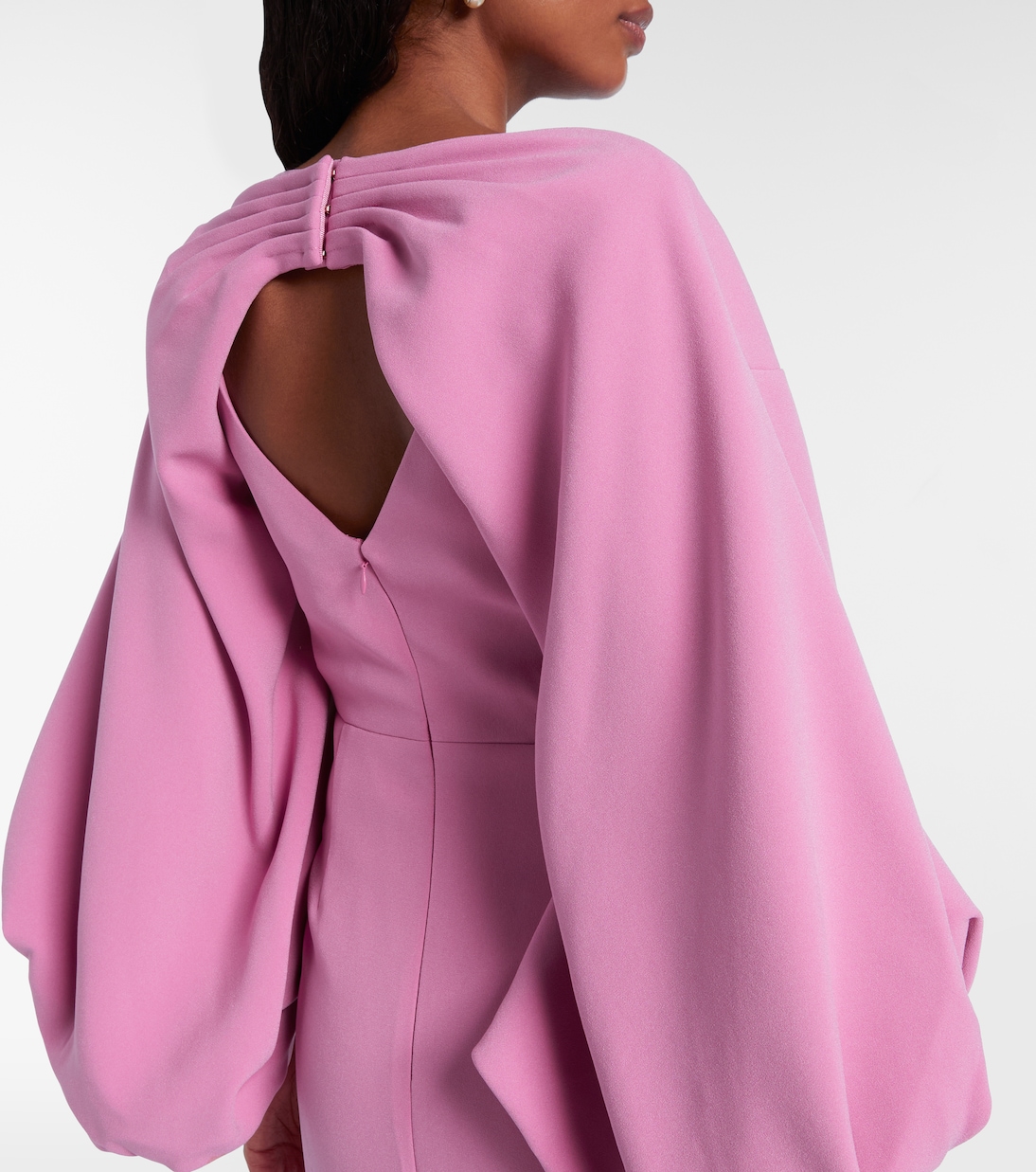 Robe midi Garance en crêpe | Roksanda