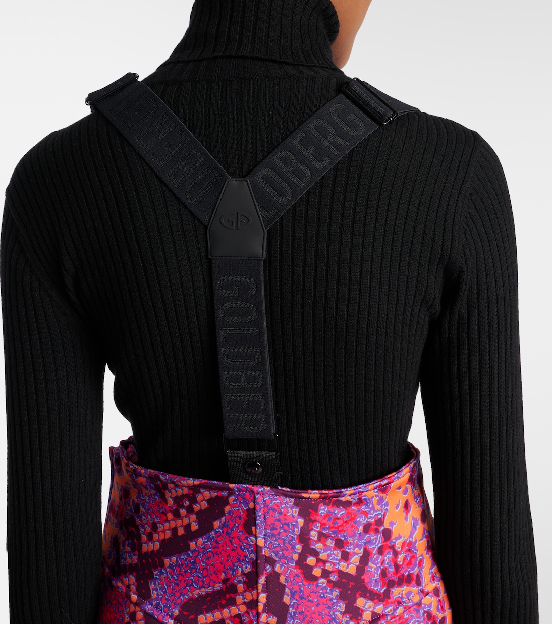 Elena snake-effect ski salopettes | Goldbergh