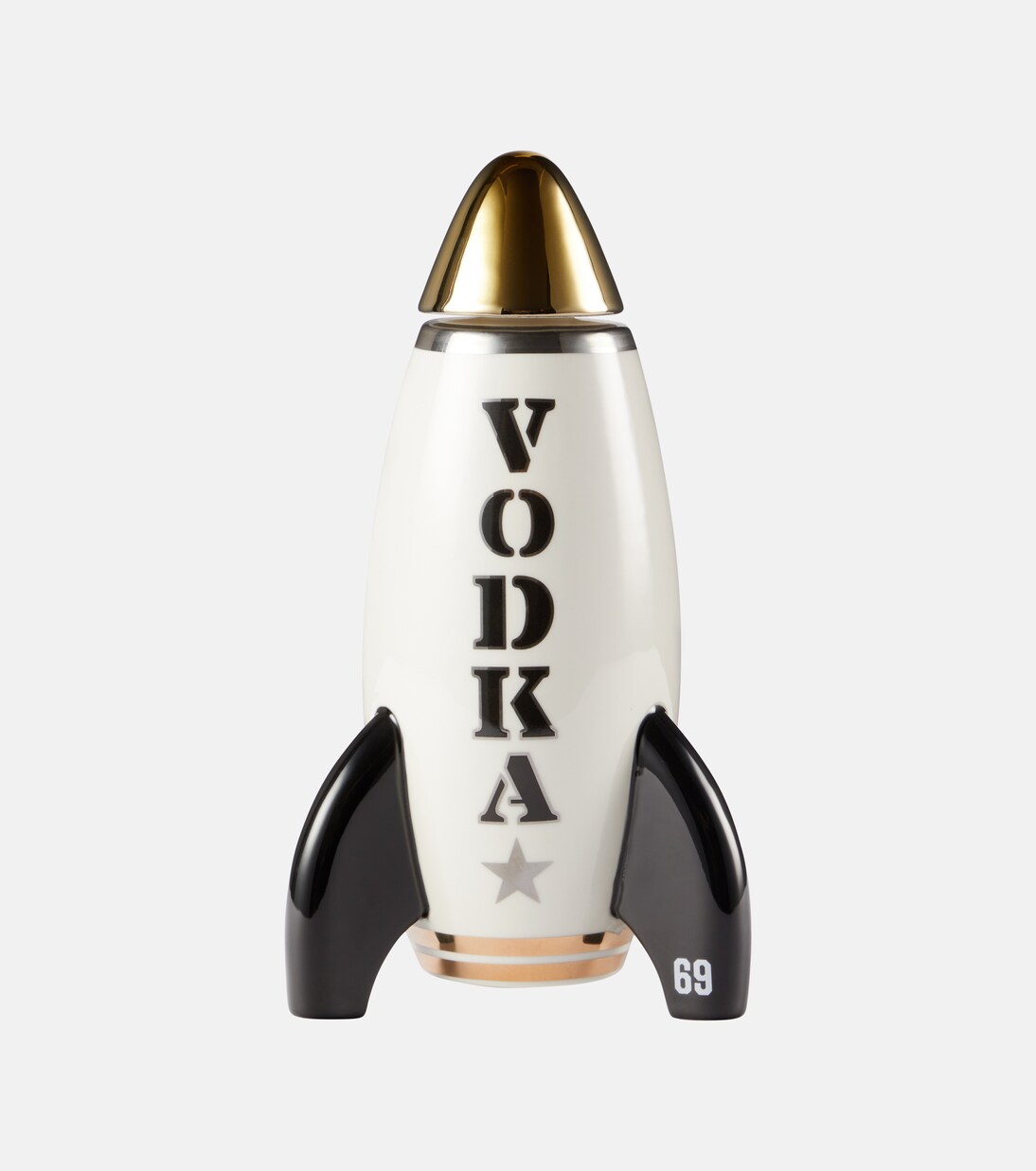 Vice striped porcelain decanter | Jonathan Adler