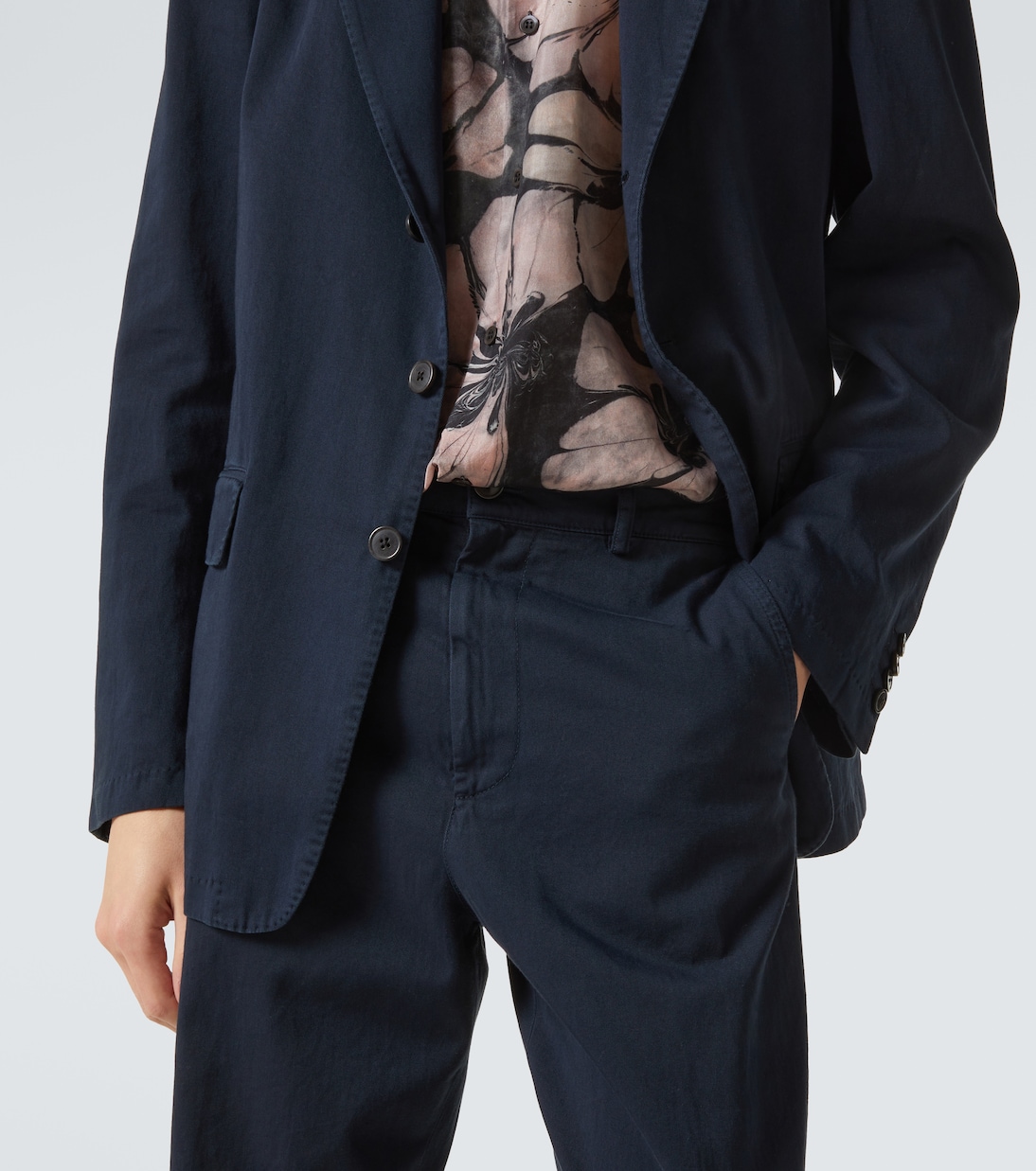 Pantaloni chino in cotone | Dries Van Noten