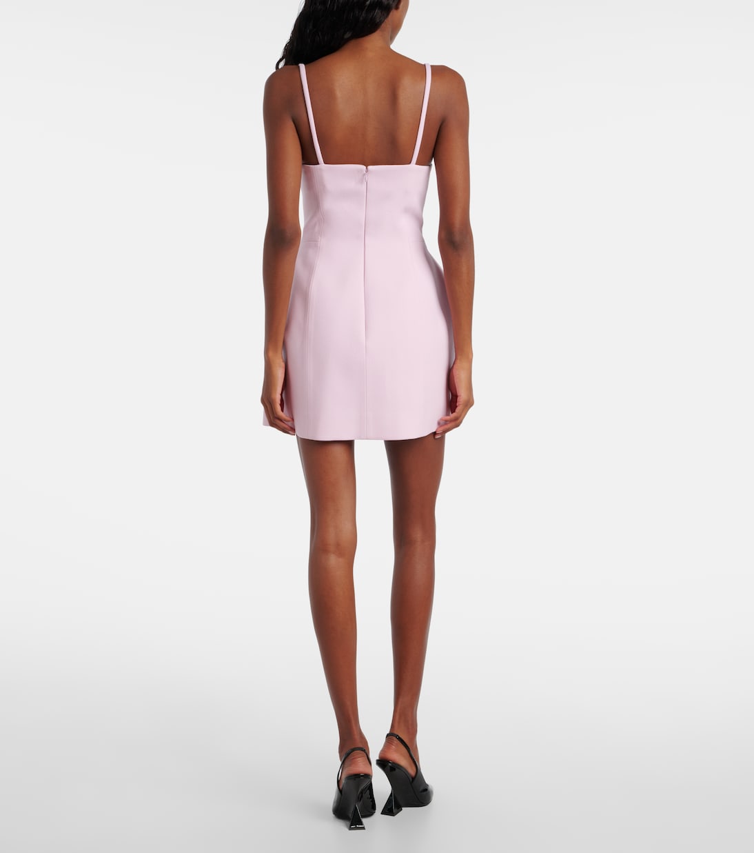 Verziertes Minikleid aus Crêpe | Blumarine