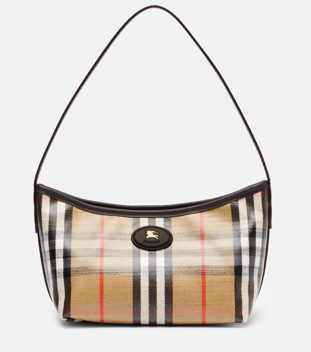 Borsa a spalla Highlands Mini Check | Burberry