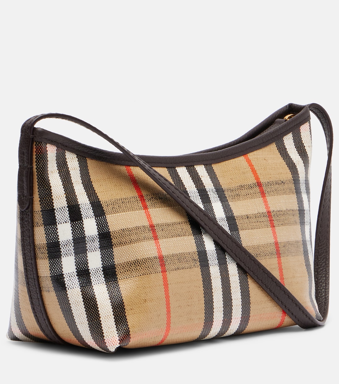 Borsa a spalla Highlands Mini Check | Burberry