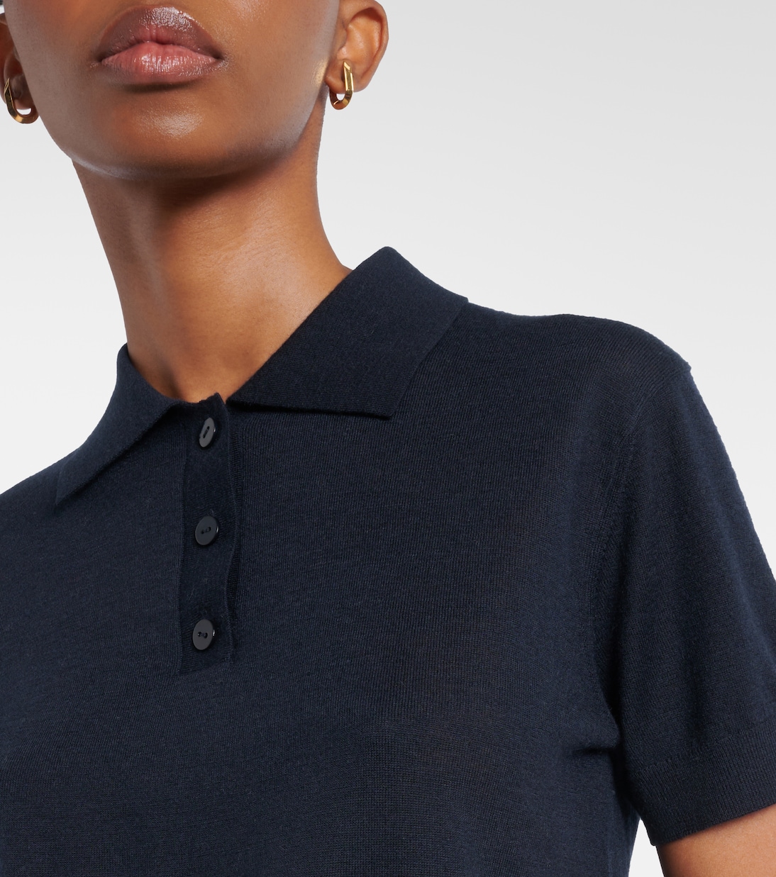 Polohemd Nai aus Kaschmir | Lisa Yang