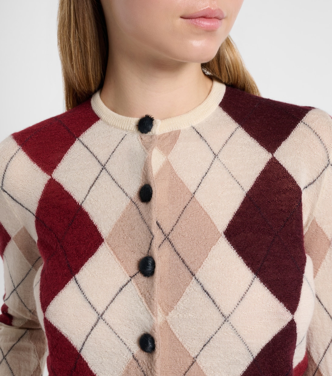 Cardigan Charli en cachemire et mohair | Khaite