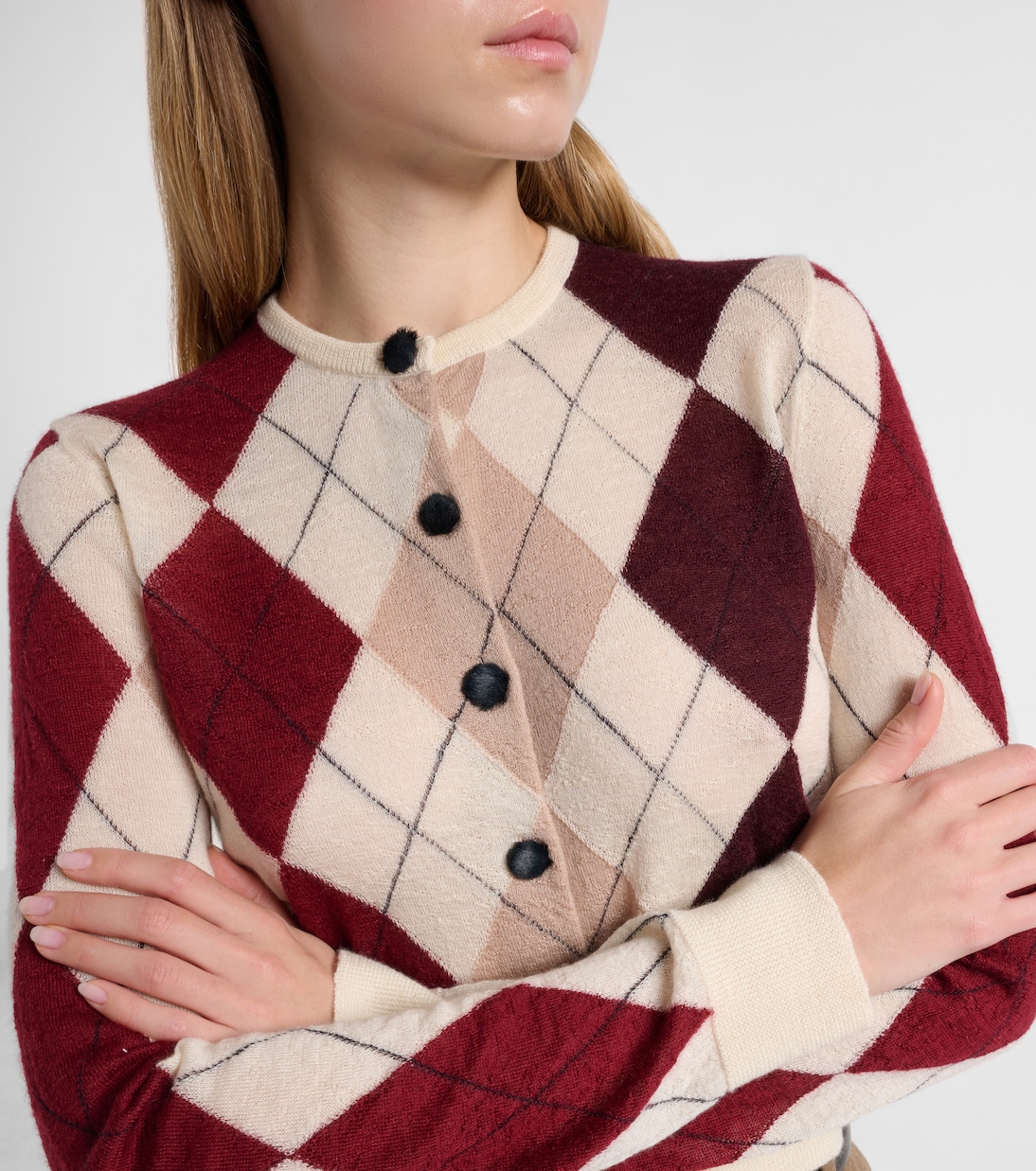 Cardigan Charli en cachemire et mohair | Khaite