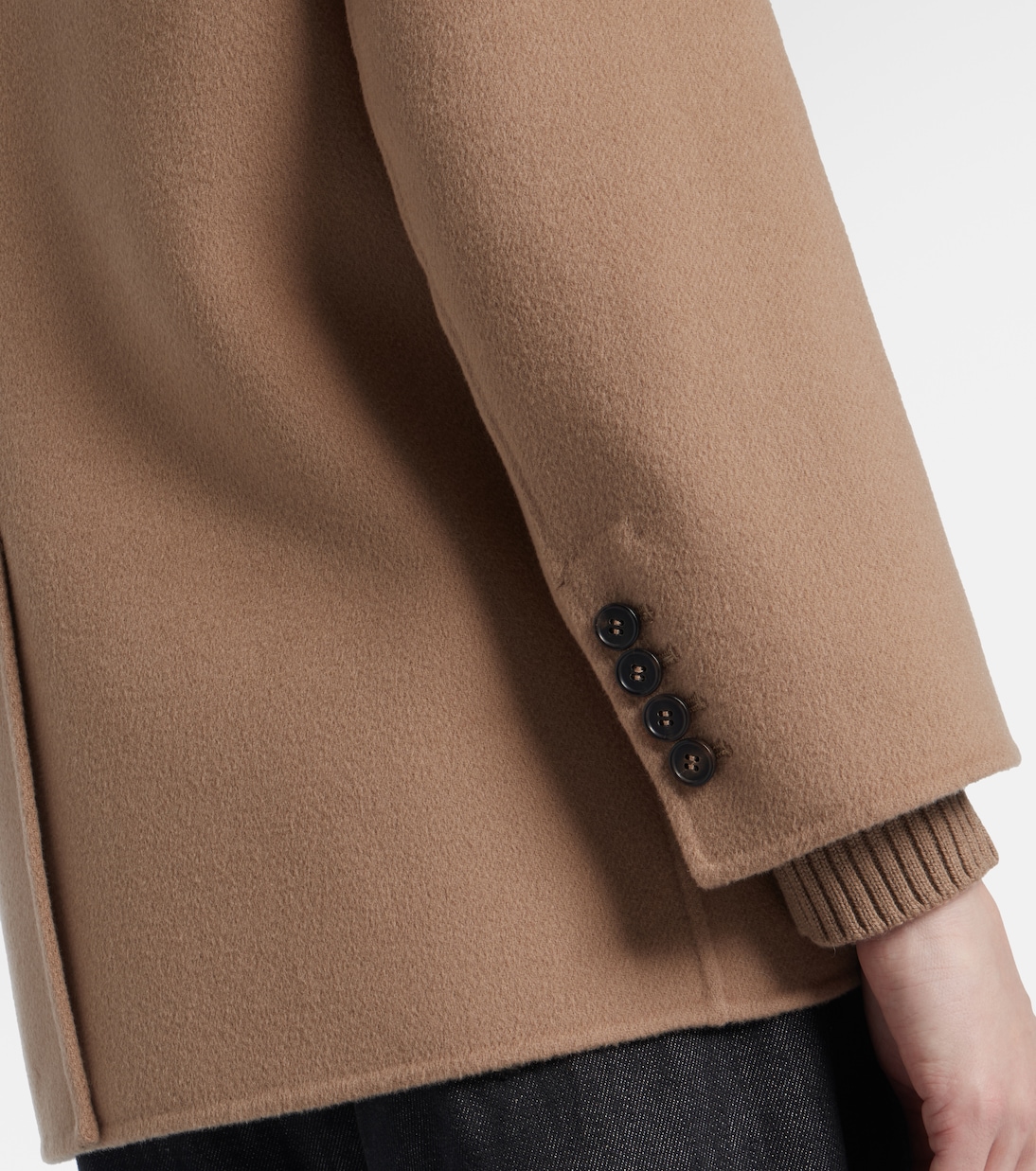 Lukas double-breasted virgin wool peacoat | 'S Max Mara