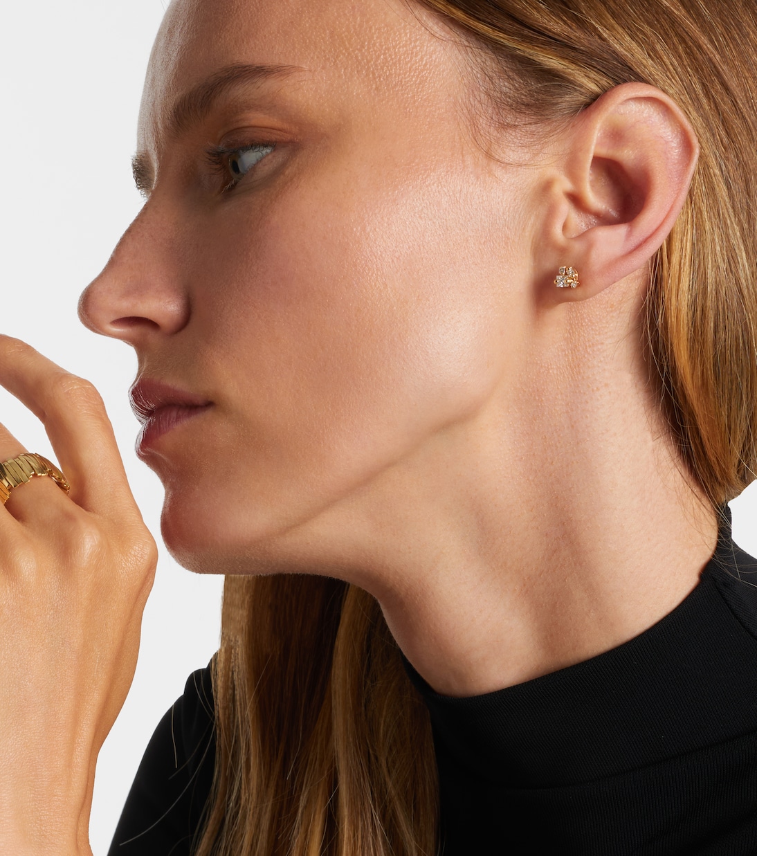 Boucles d’oreilles en or 18 ct et diamants | Suzanne Kalan