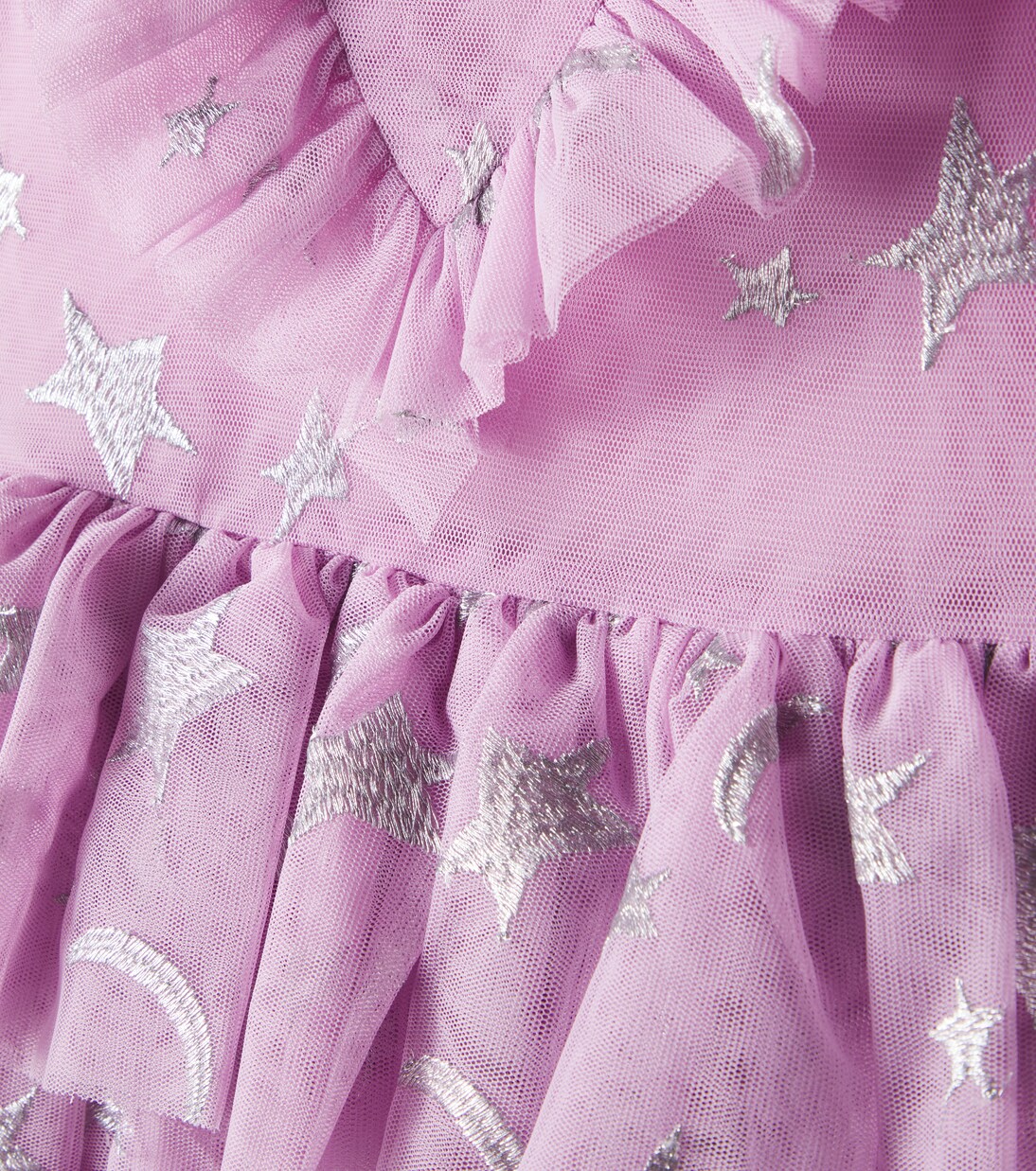 Besticktes Kleid aus Tüll | Stella McCartney Kids