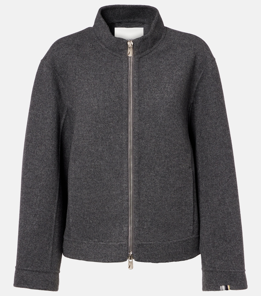 Motor wool and cashmere bomber jacket | Extreme Cashmere