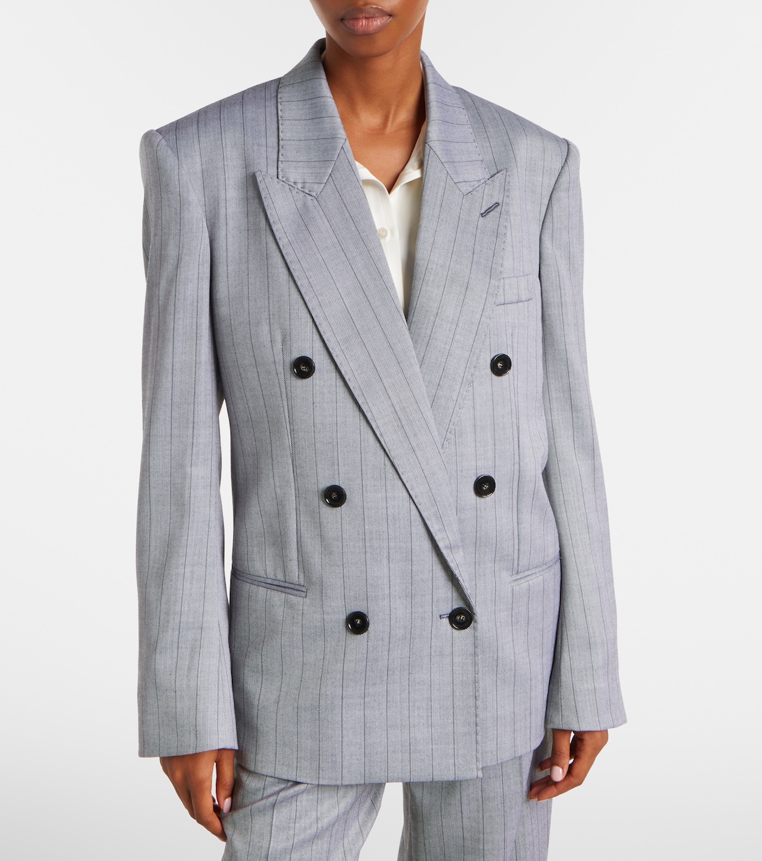 Double-breasted wool blazer | Stella McCartney