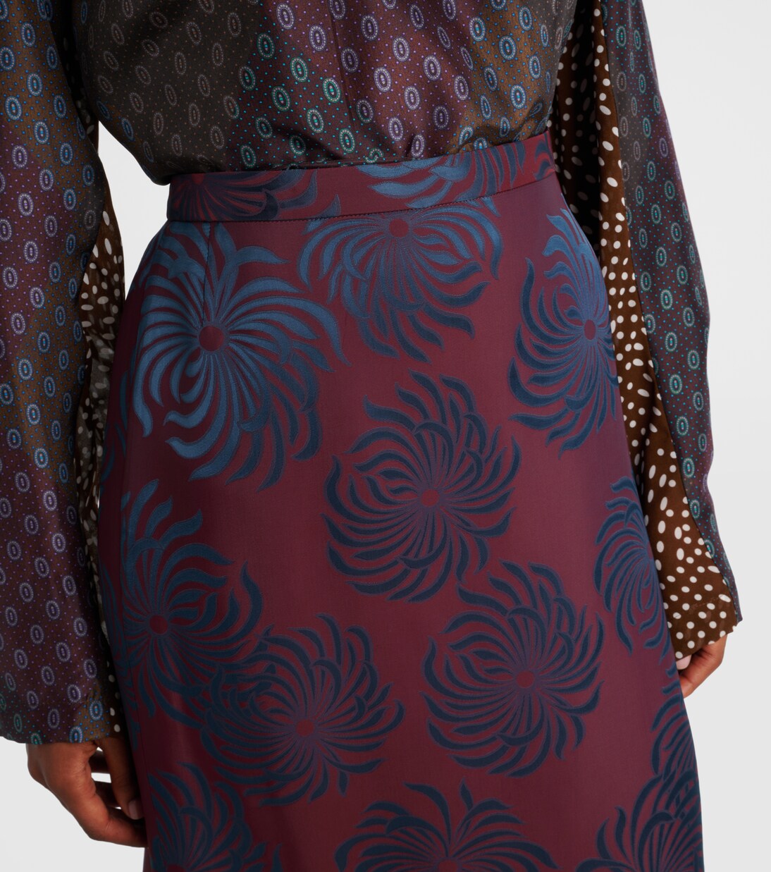 Bedruckter Midirock | Dries Van Noten