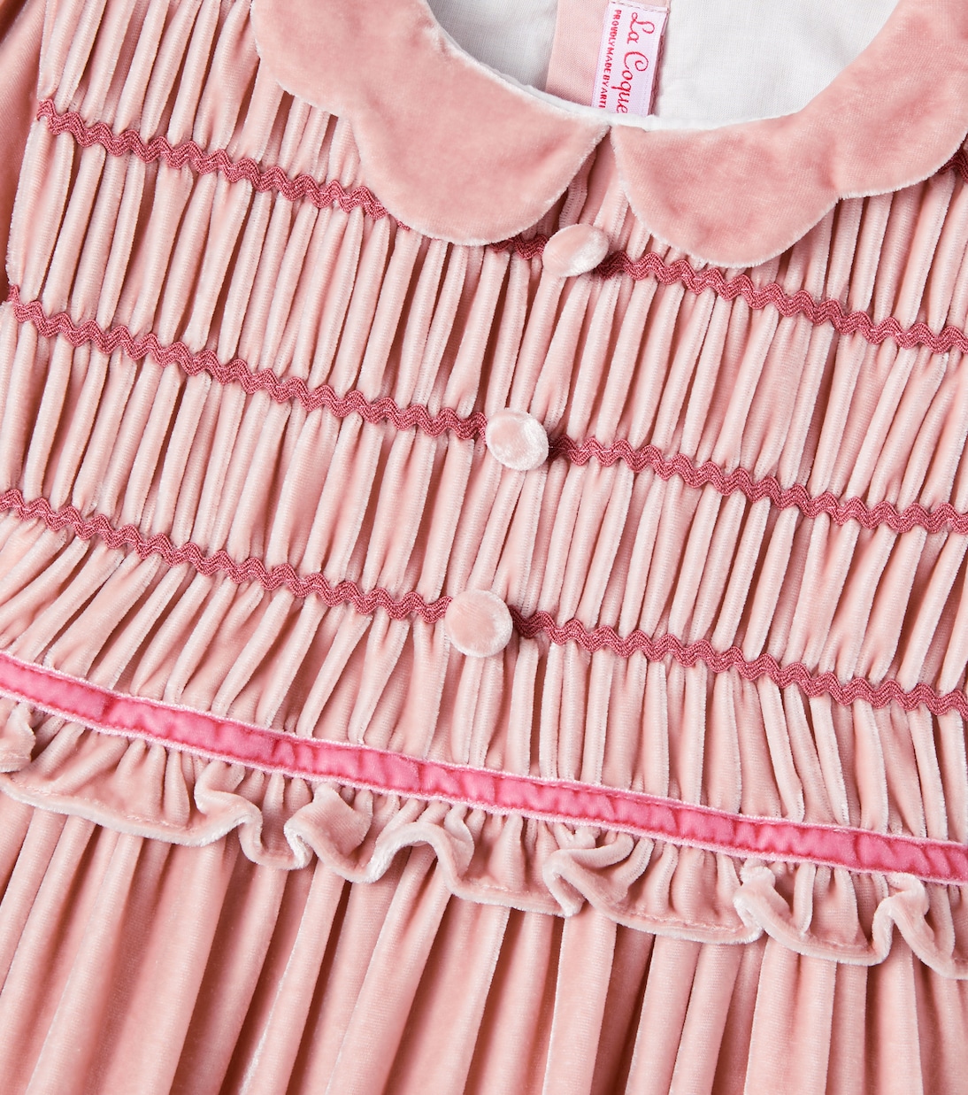 Robe Lurdes en velours | La Coqueta