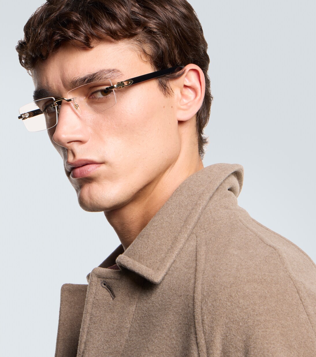 Eckige Brille Signature C De Cartier | Cartier Eyewear Collection