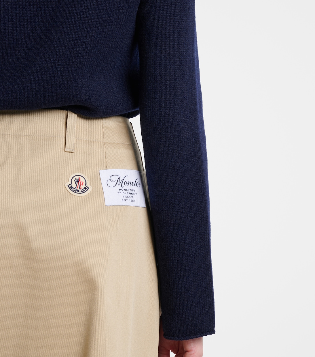 Cotton midi skirt | Moncler