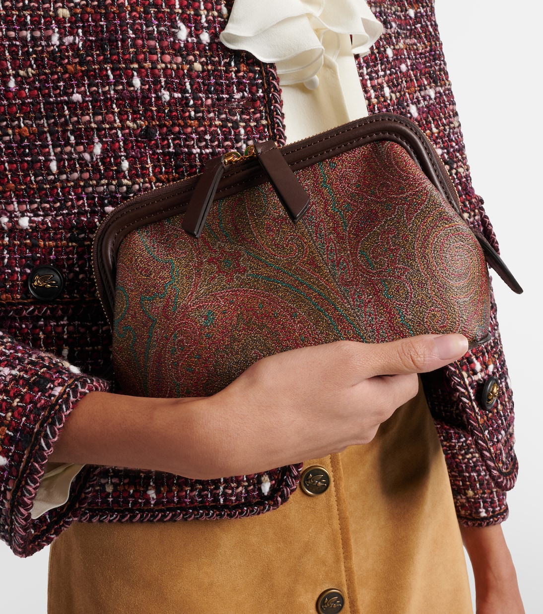 Clutch Arnica aus Canvas | Etro