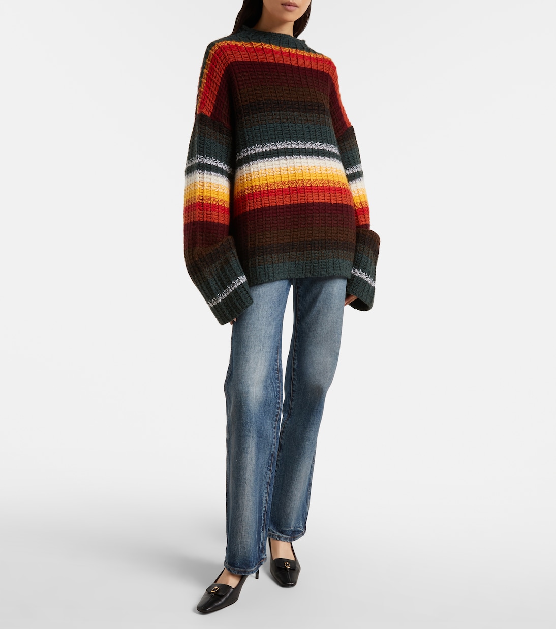 Danielle high-rise straight jeans | Khaite