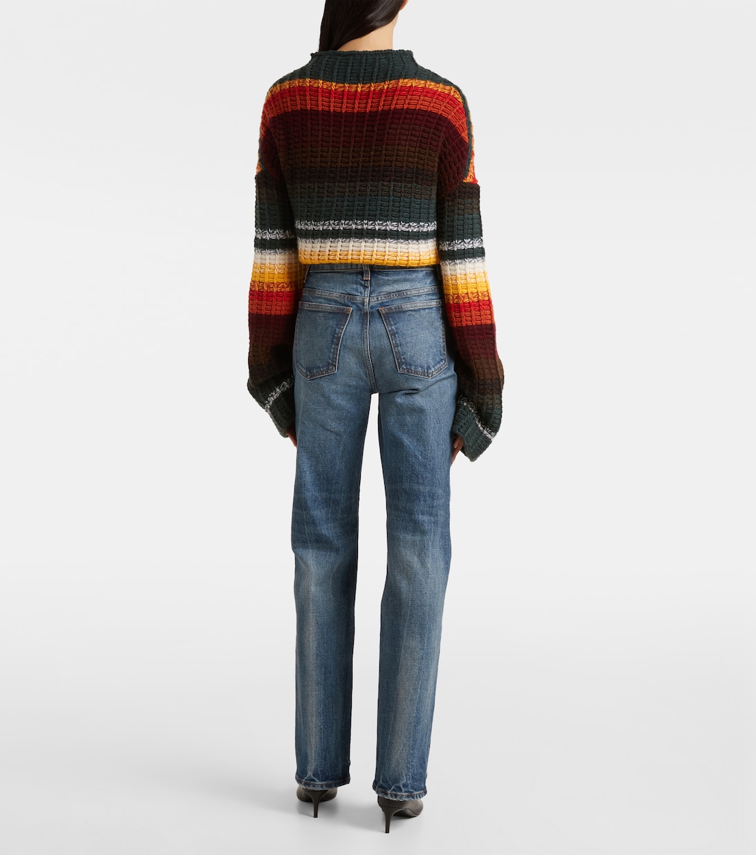 Danielle high-rise straight jeans | Khaite