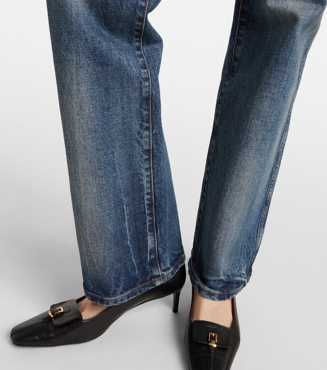 Danielle high-rise straight jeans | Khaite