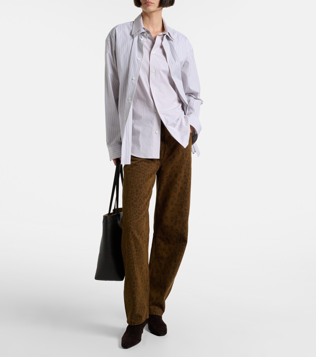 Miro leopard-print barrel-leg jeans | Citizens of Humanity