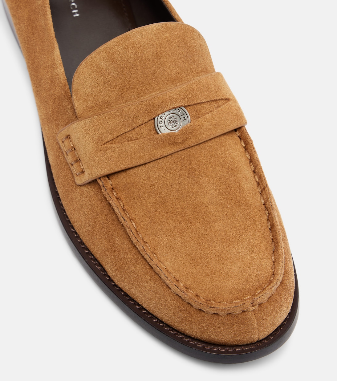 Suede penny loafers | Tory Burch