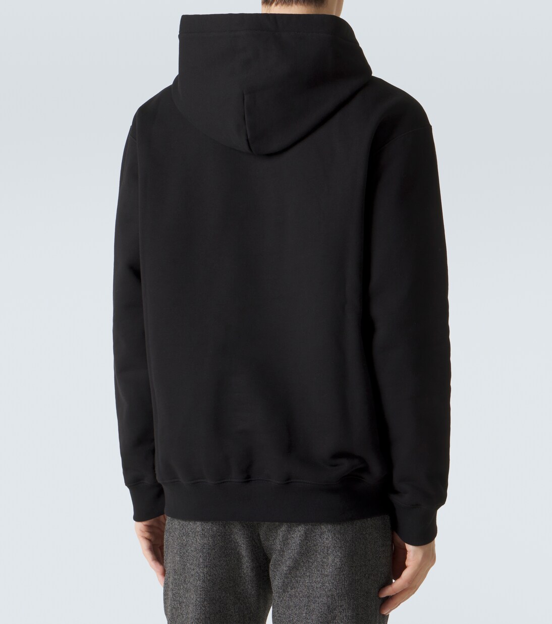 Logo cotton jersey hoodie | Gucci