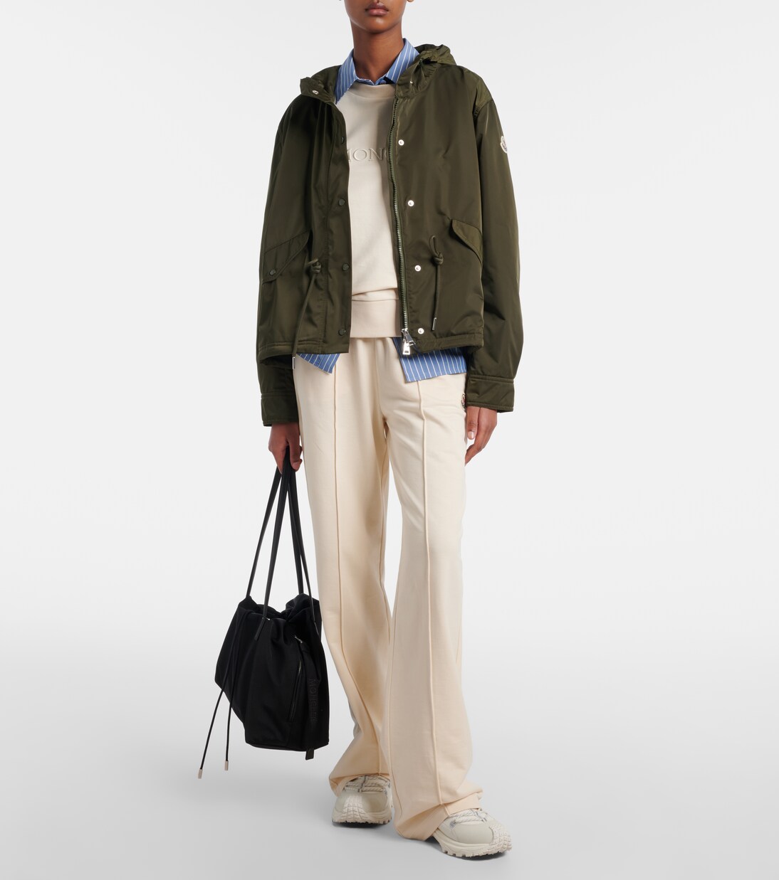 سويت شيرت من القطن الجيرسيه | Moncler