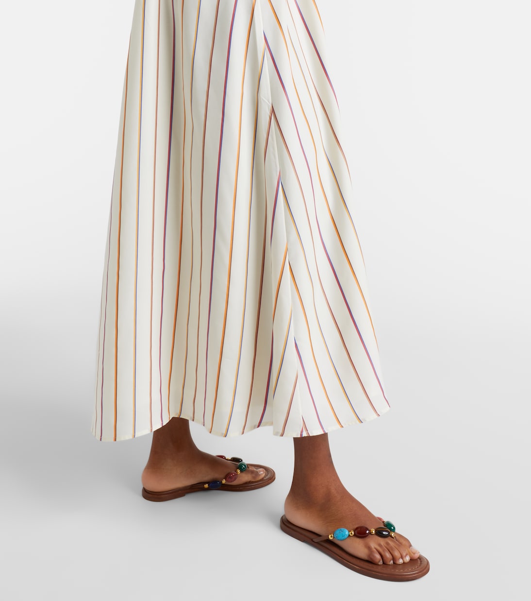 Melfi striped maxi dress | Asceno