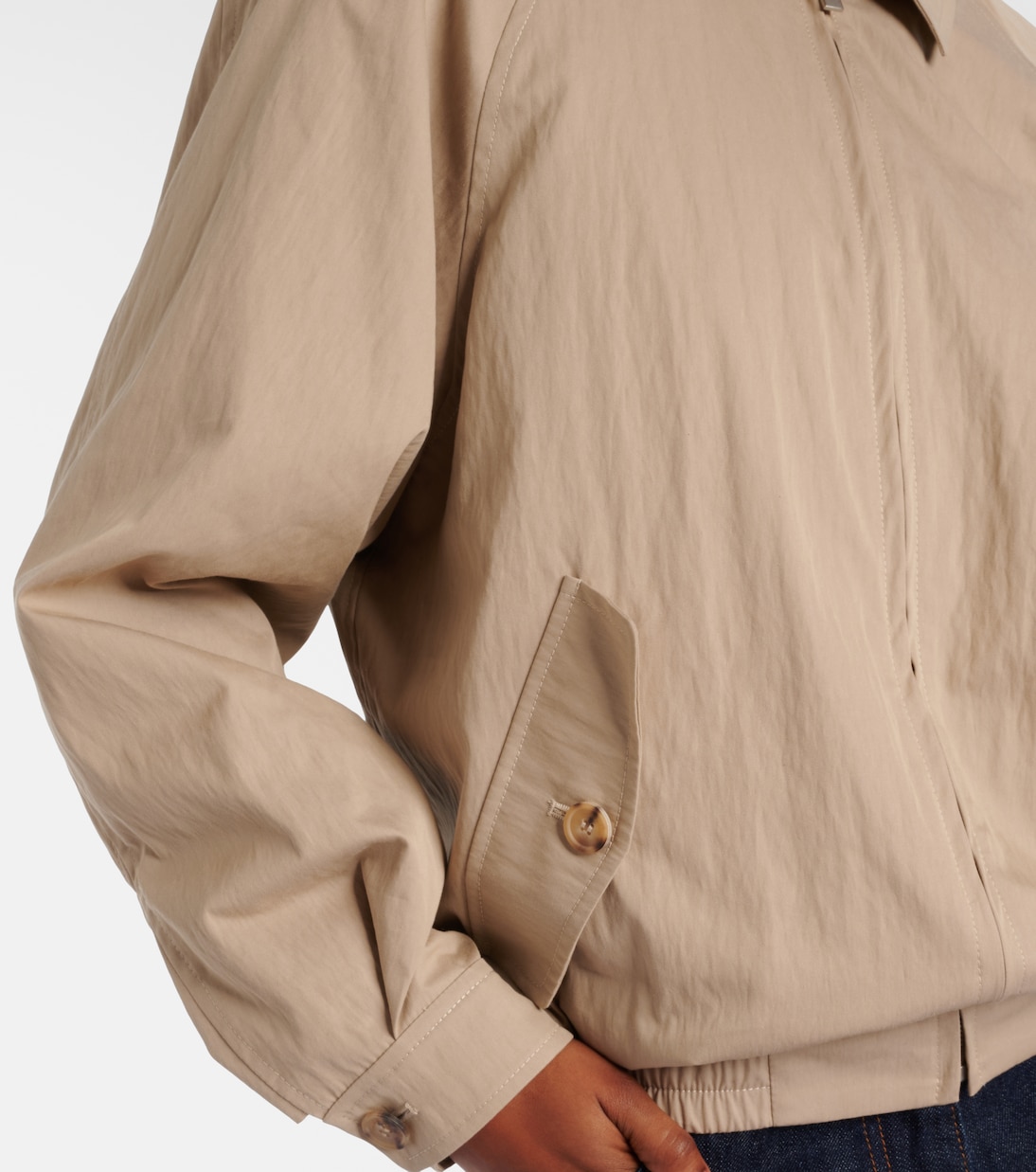 Cotton-blend blouson jacket | Magda Butrym