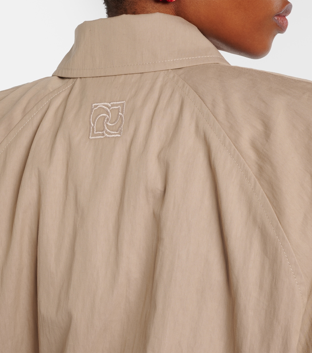 Cotton-blend blouson jacket | Magda Butrym