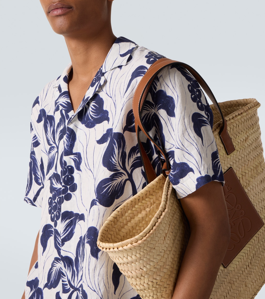 Maitan floral linen bowling shirt | Orlebar Brown