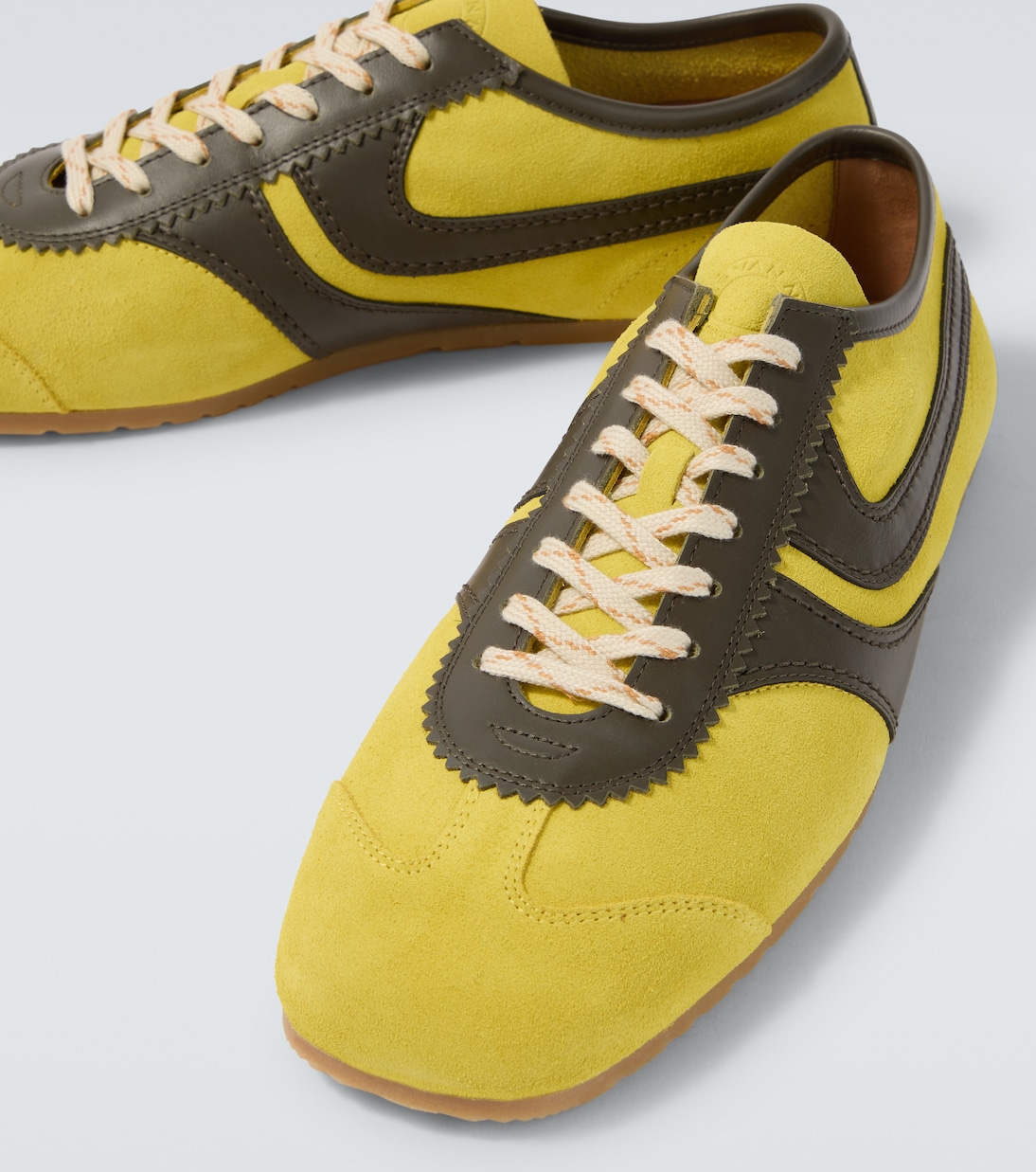 Sneakers aus Veloursleder und Leder | Dries Van Noten