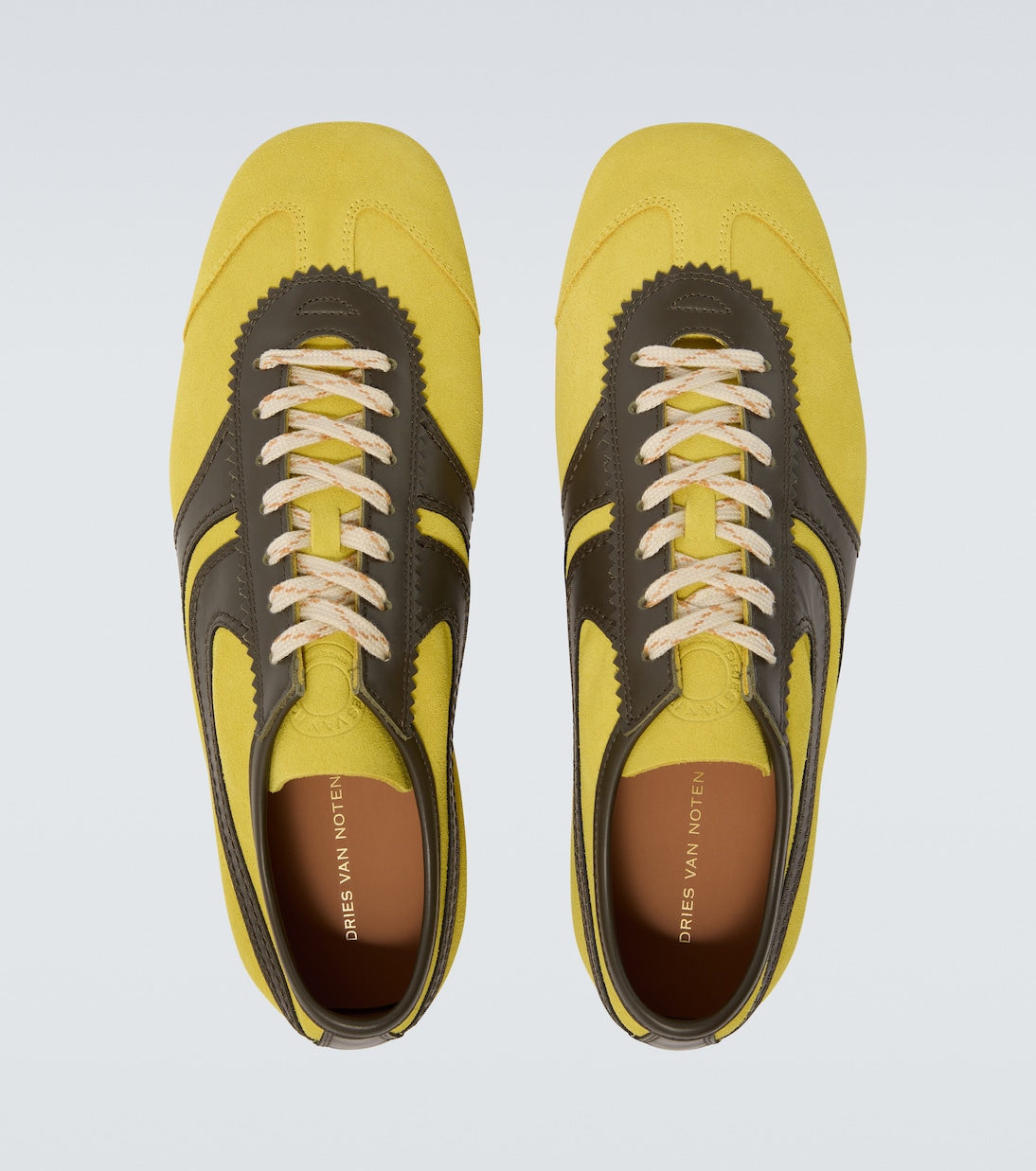 Sneakers aus Veloursleder und Leder | Dries Van Noten