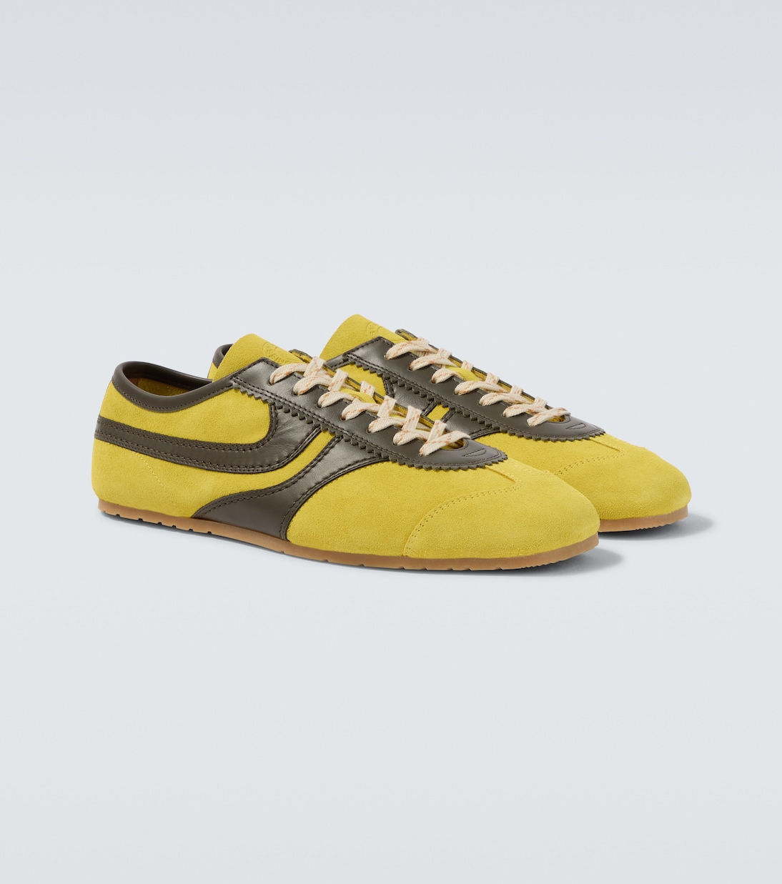 Sneakers aus Veloursleder und Leder | Dries Van Noten