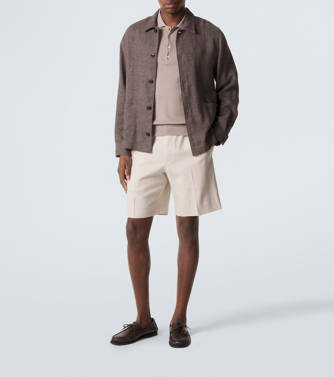 Linen Bermuda shorts | Zegna