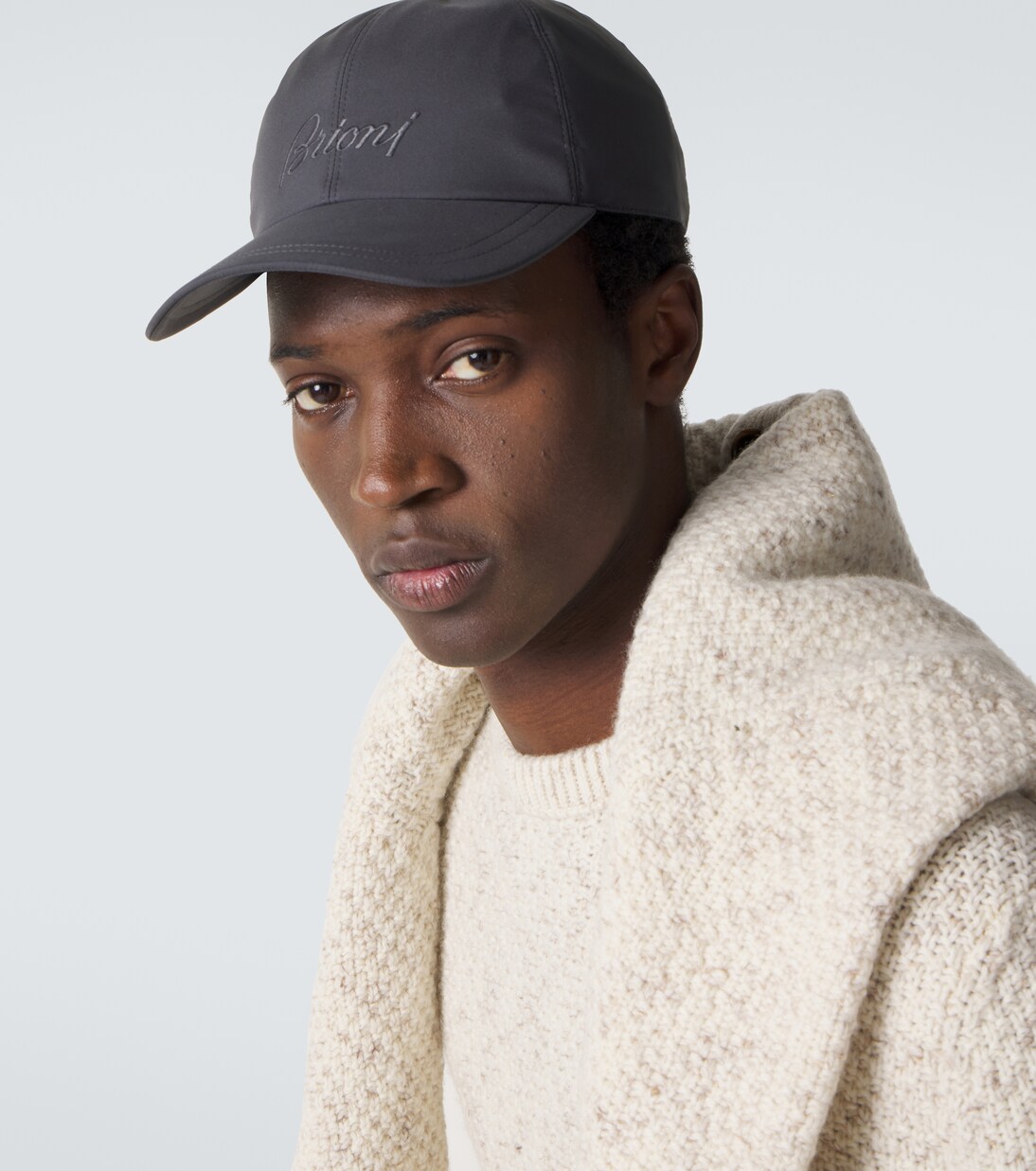Embroidered baseball cap | Brioni