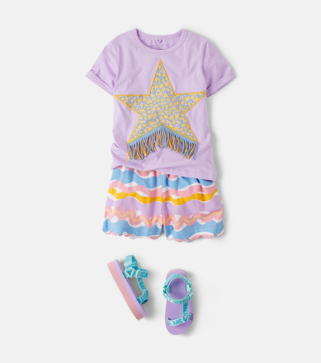 T-Shirt aus Baumwoll-Jersey | Stella McCartney Kids