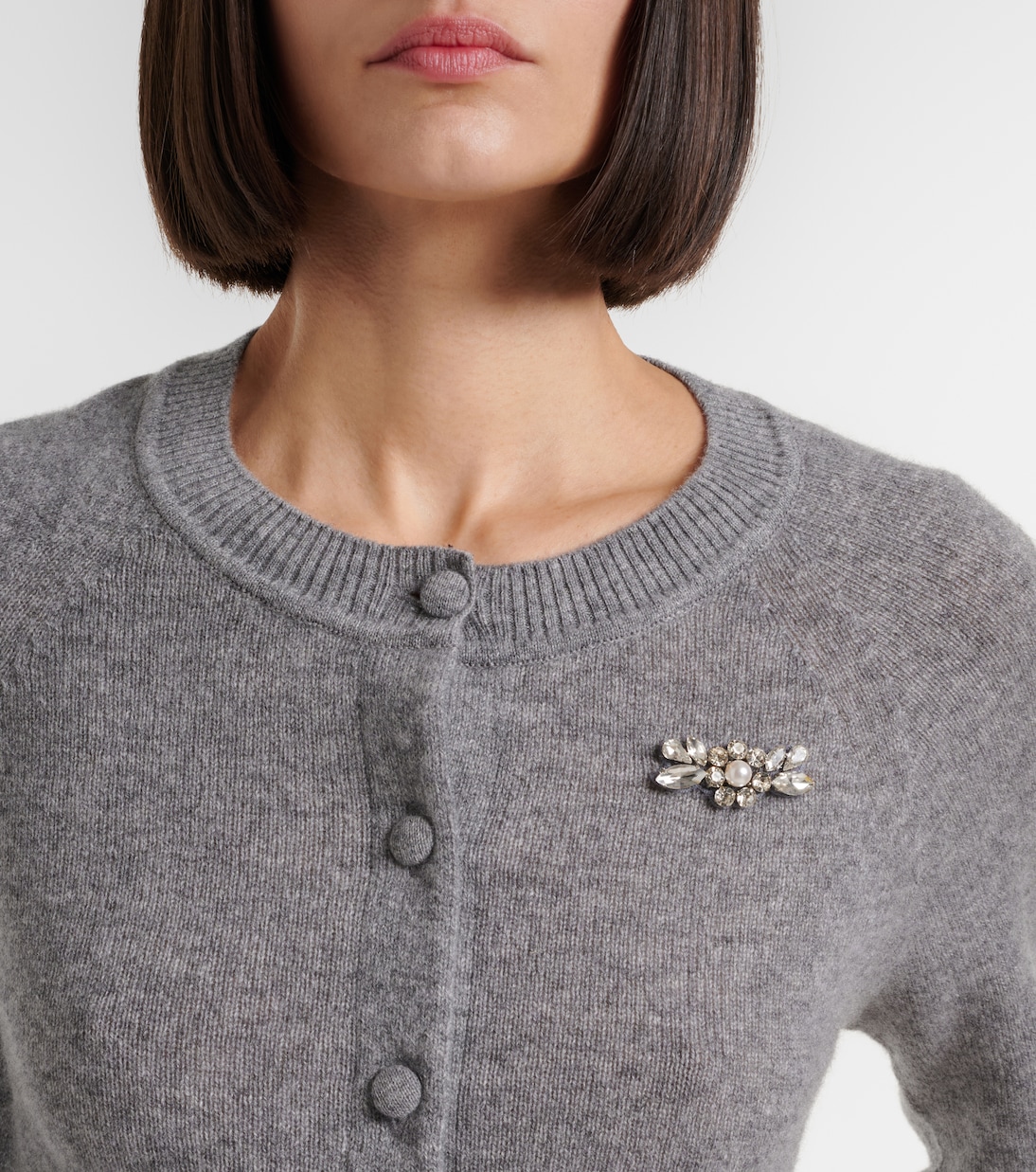 Embellished cashmere cardigan | Simone Rocha