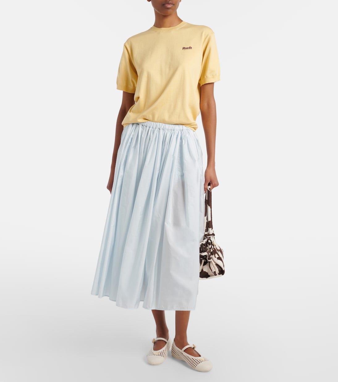 Re-Nylon midi skirt | Prada
