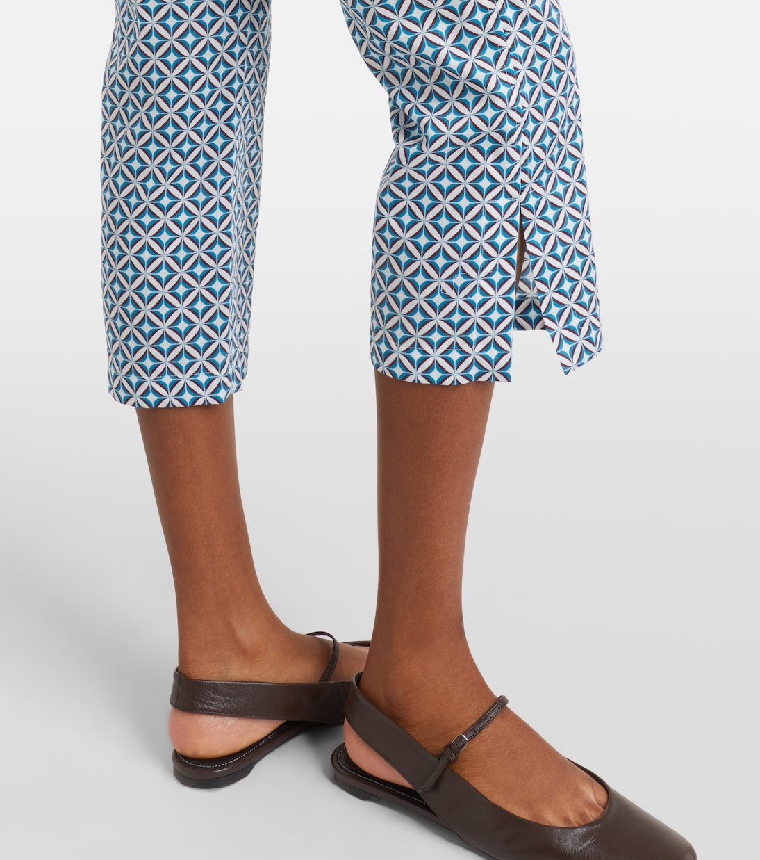 Facella printed cotton wide-leg jeans | Max Mara