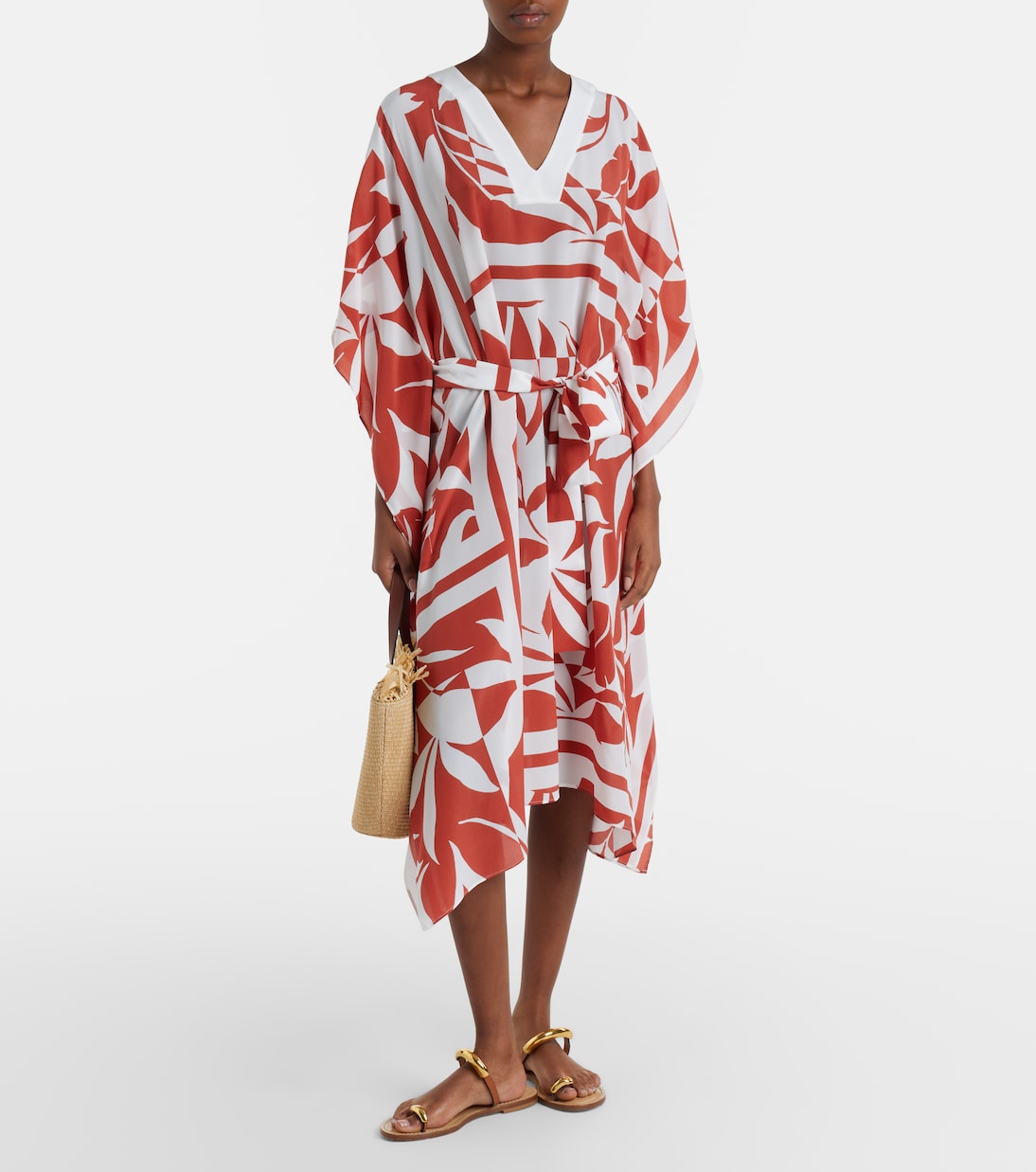 Lancia floral silk beach dress | Max Mara