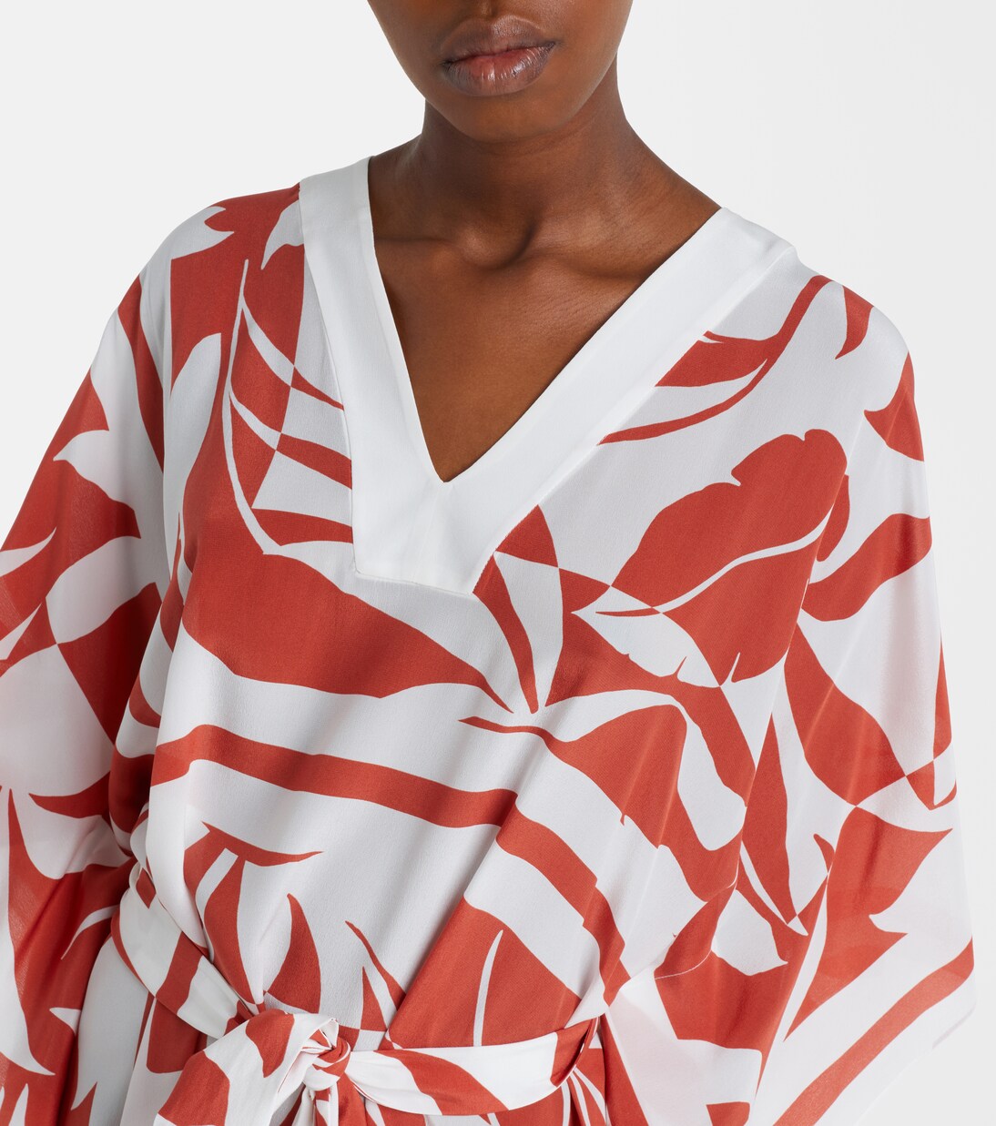 Lancia floral silk beach dress | Max Mara