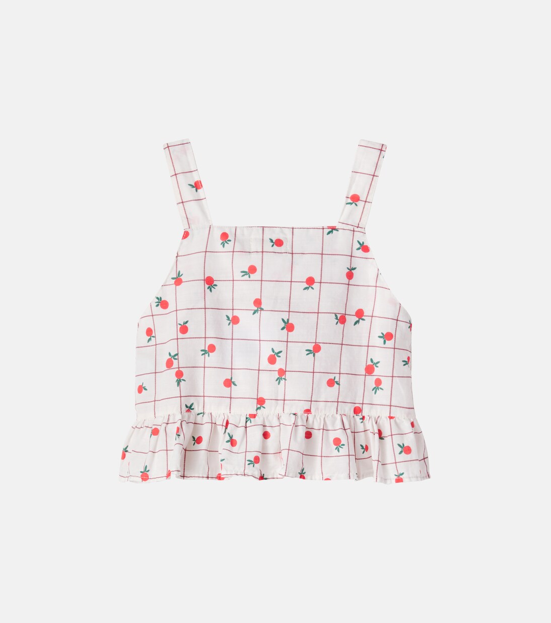 Salvia印花棉质府绸上衣 | Cozmo