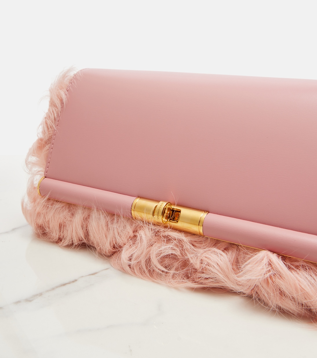 Marlene Small shearling shoulder bag | Dolce&Gabbana