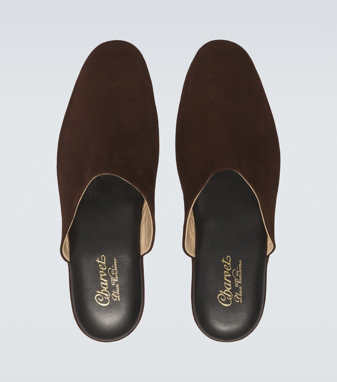Suede slippers | Charvet
