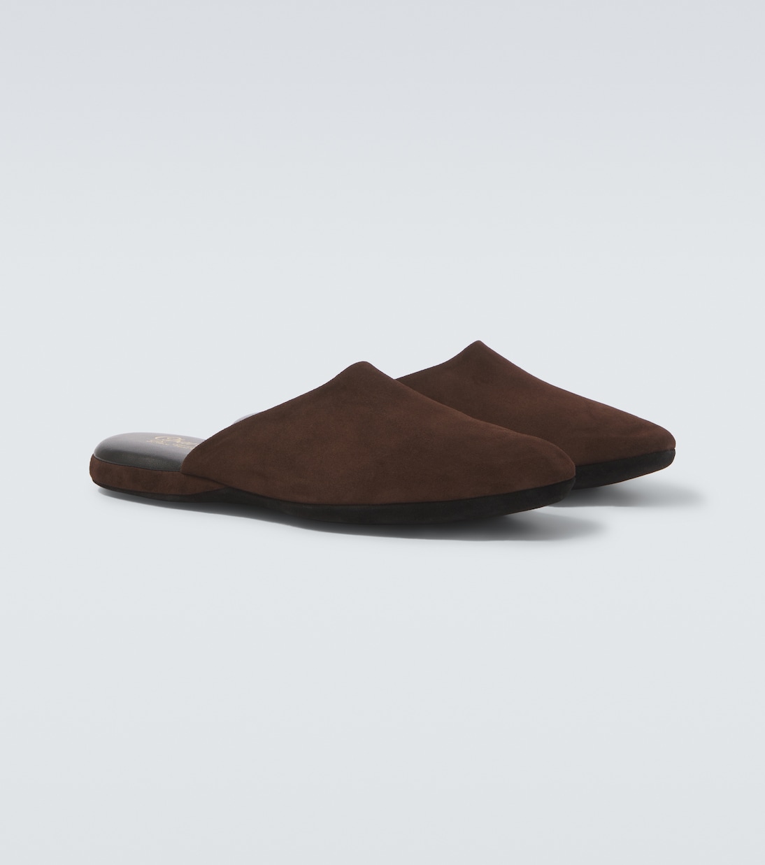 Suede slippers | Charvet
