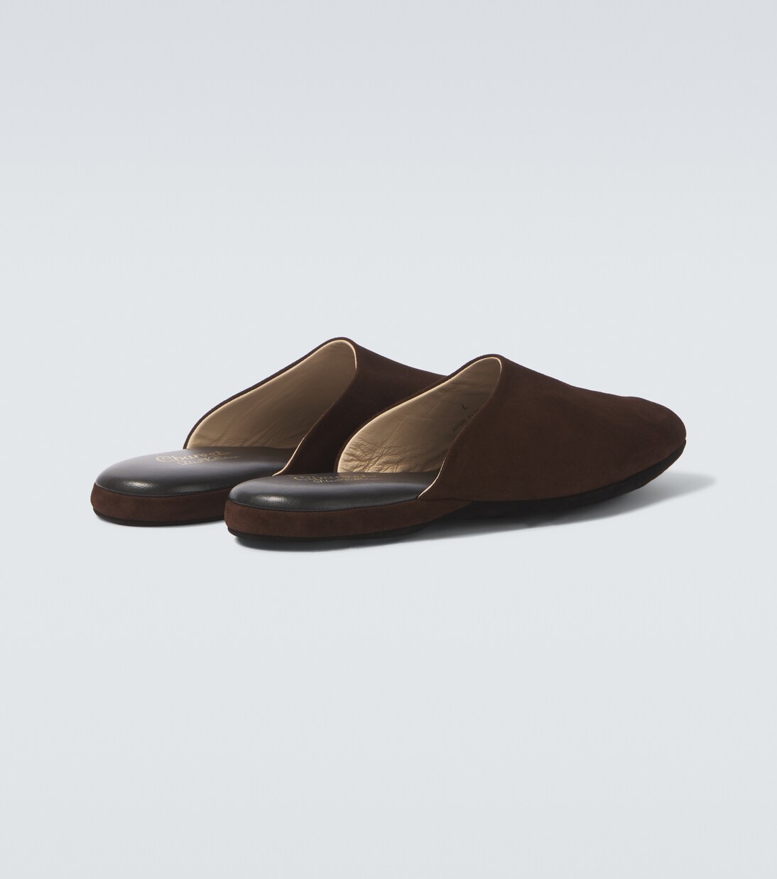 Suede slippers | Charvet