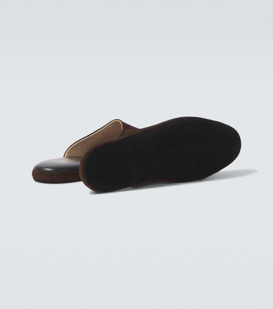 Suede slippers | Charvet