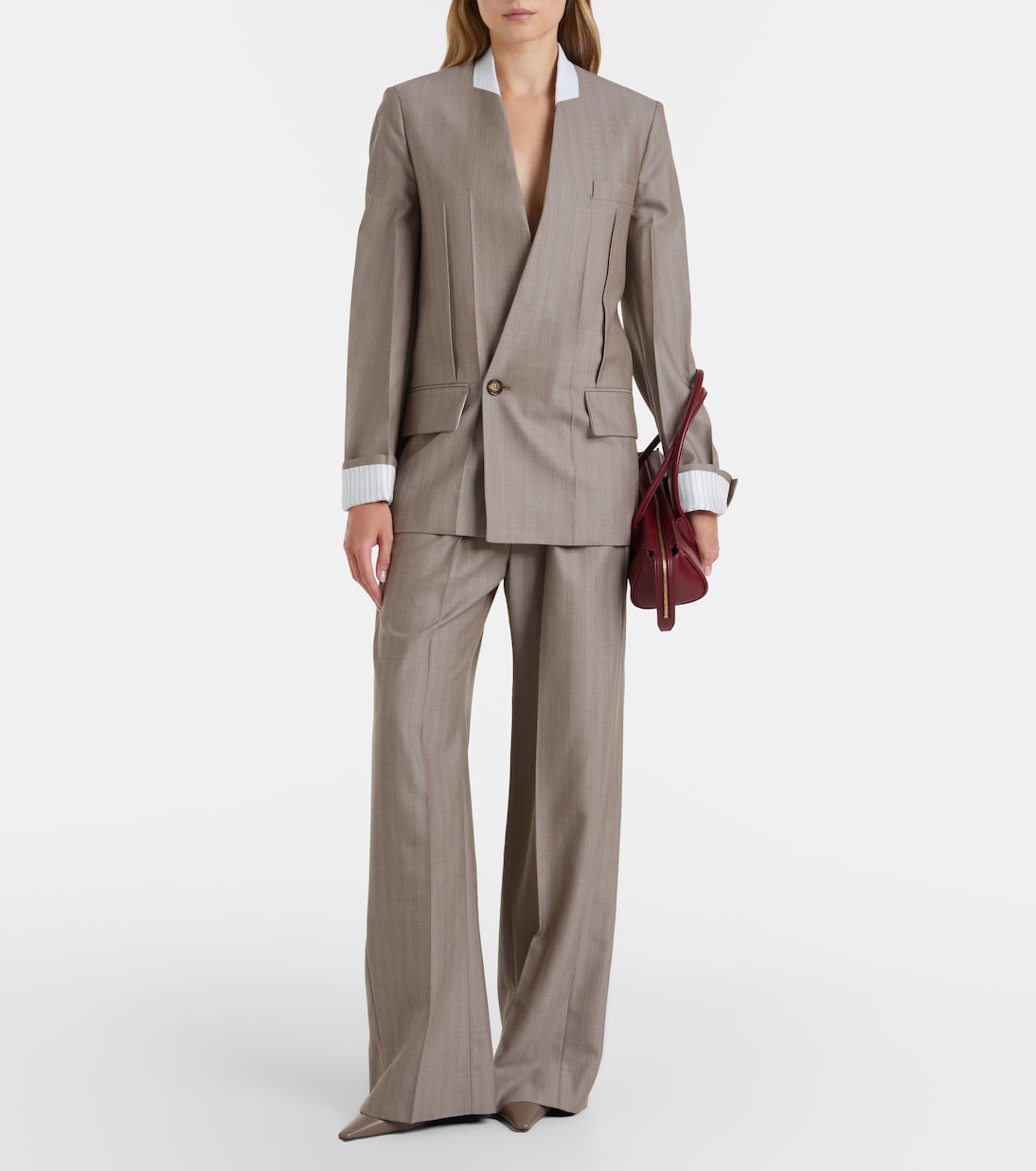 Sloan leather slingback pumps | Victoria Beckham